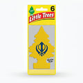 Khalsa Air Freshener | Black Ice | 6 pack